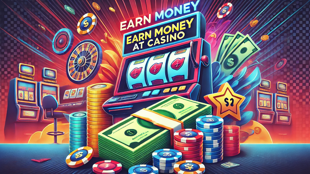 オンラインカジノで稼ぐ